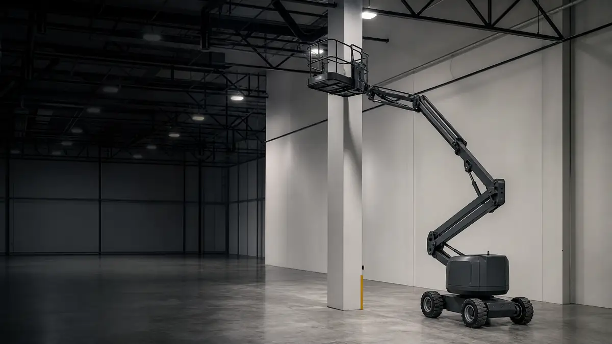 Articulating Boom Lifts jobsite access in Cedar Rapids
